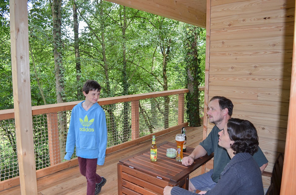 Baumhaushotel Lengfurt - Übernachten im Baumhaus