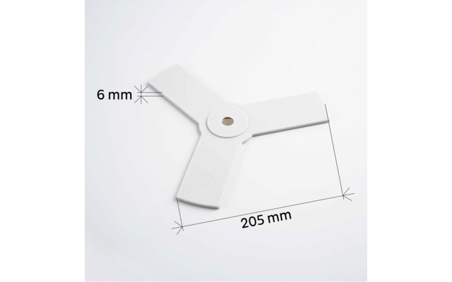 Silwy Magnet Adapter Sandwich Bundle für das Fixieren von Geschirr 5 Stück