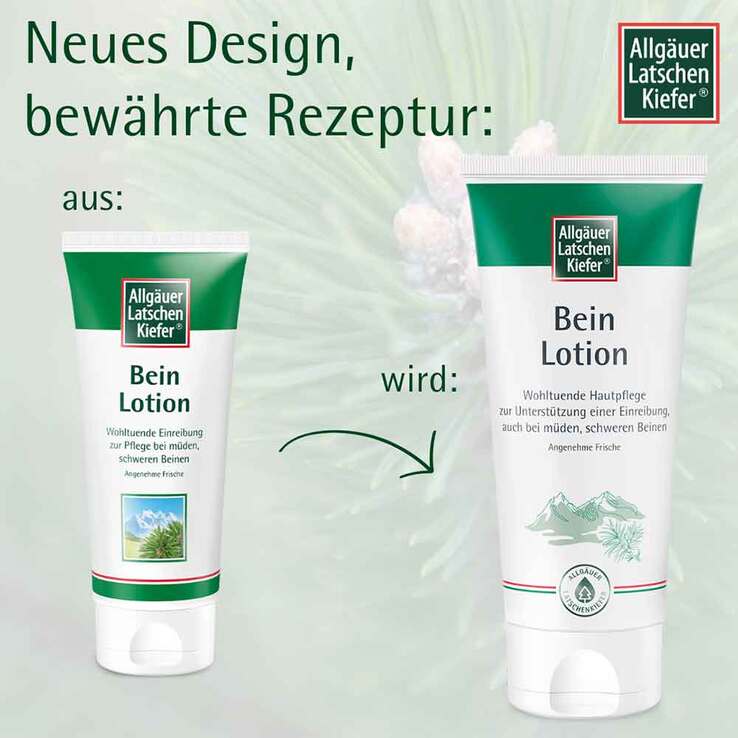 Allgäuer Latschenkiefer Bein Lotion, 200 ml
