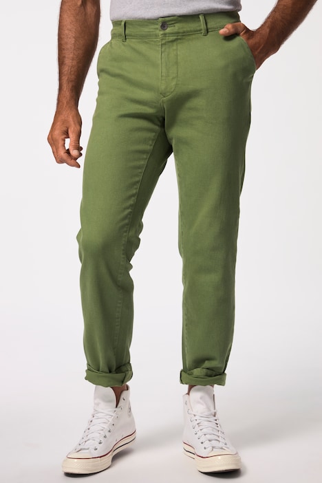 Chino, Bauchfit, Straight Fit, Flatfront, bis Gr. 72