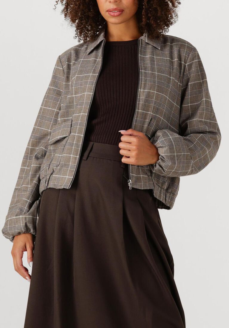beige co'couture jack claudine balloon jacket