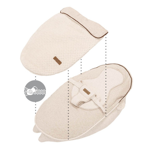 Coussin multifonction Soft Nova Beige - DOMIVA