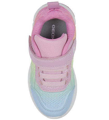 Geox Blinkschuhe - J Fadinlight - Pink/Multicolour