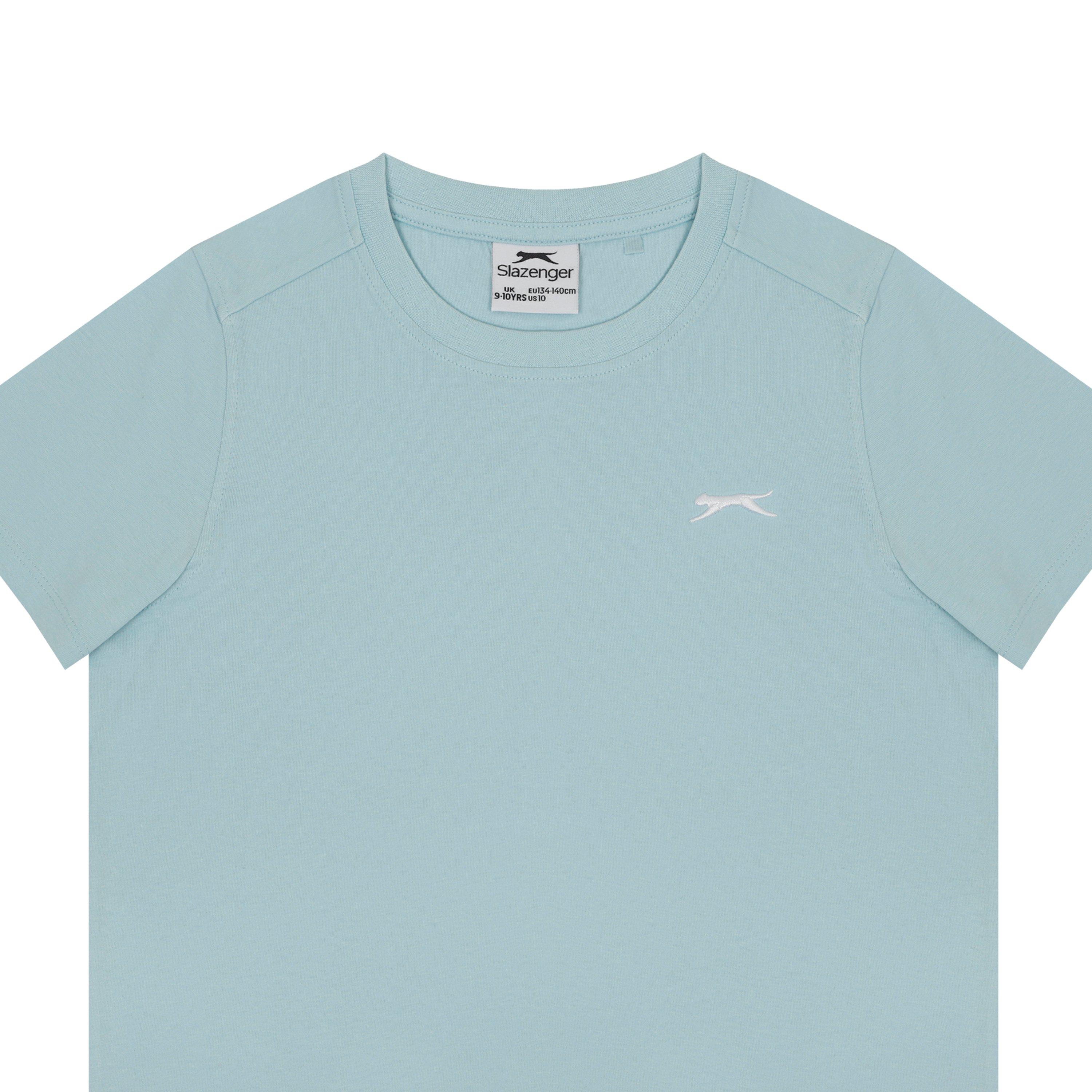 Slazenger Junior Boys Plain Tee shirt