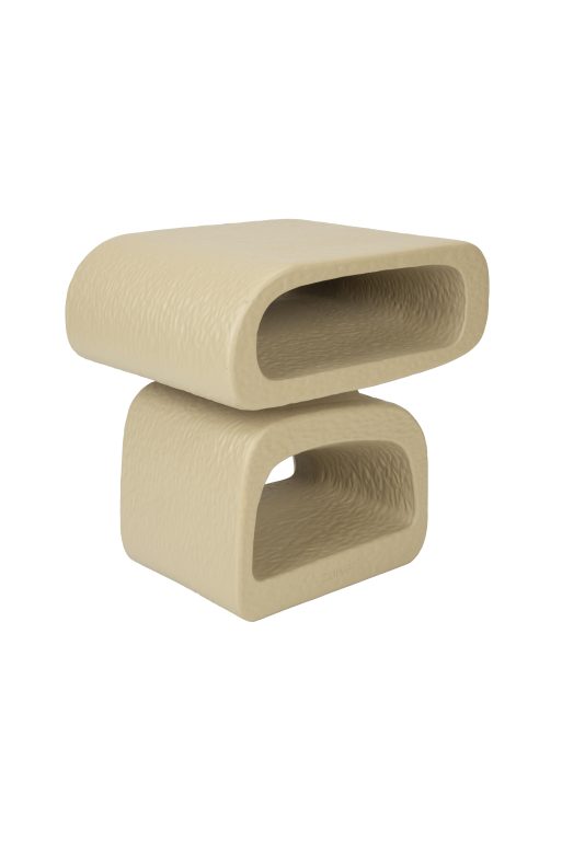 Zuiver Eddy bijzettafel beige