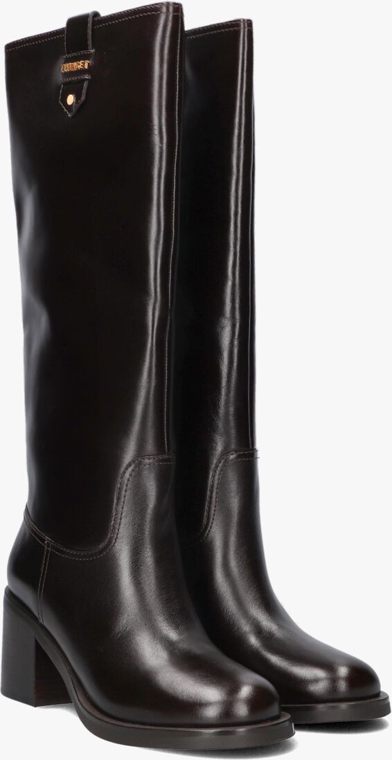 bruine twinset milano hoge laarzen 252tcp080