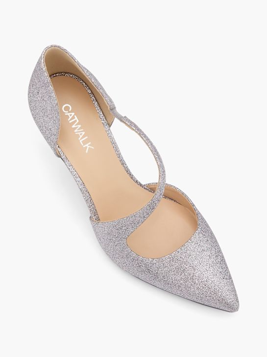 Catwalk Pumps Silber