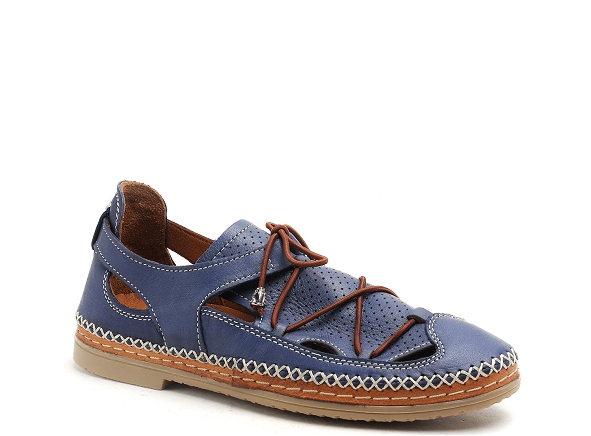 Coco abricot basses femme melincourt bleu