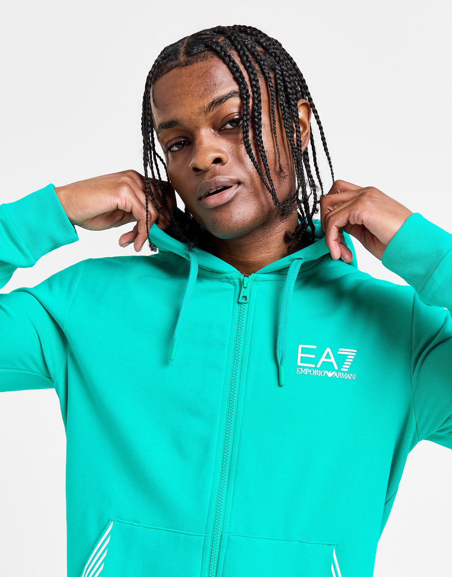 Emporio Armani EA7 Ensemble de survêtement Zippé 7 Lines Homme