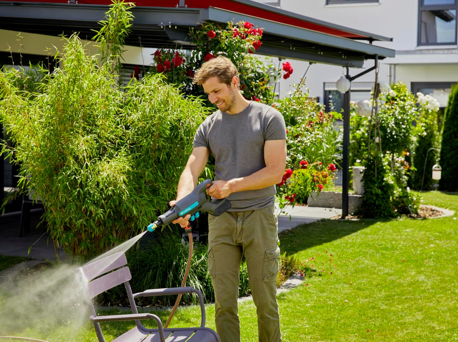 Gardena hogedrukreiniger solo AquaClean