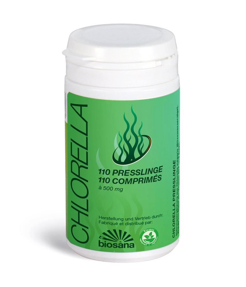 BIOSANA Chlorella 500 mg<br>110 Stück, Dose, Tablette