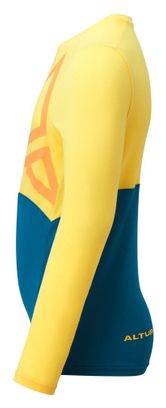 Maillot Manches Longues Enfant Unisexe Altura Spark Trail Bleu/Jaune