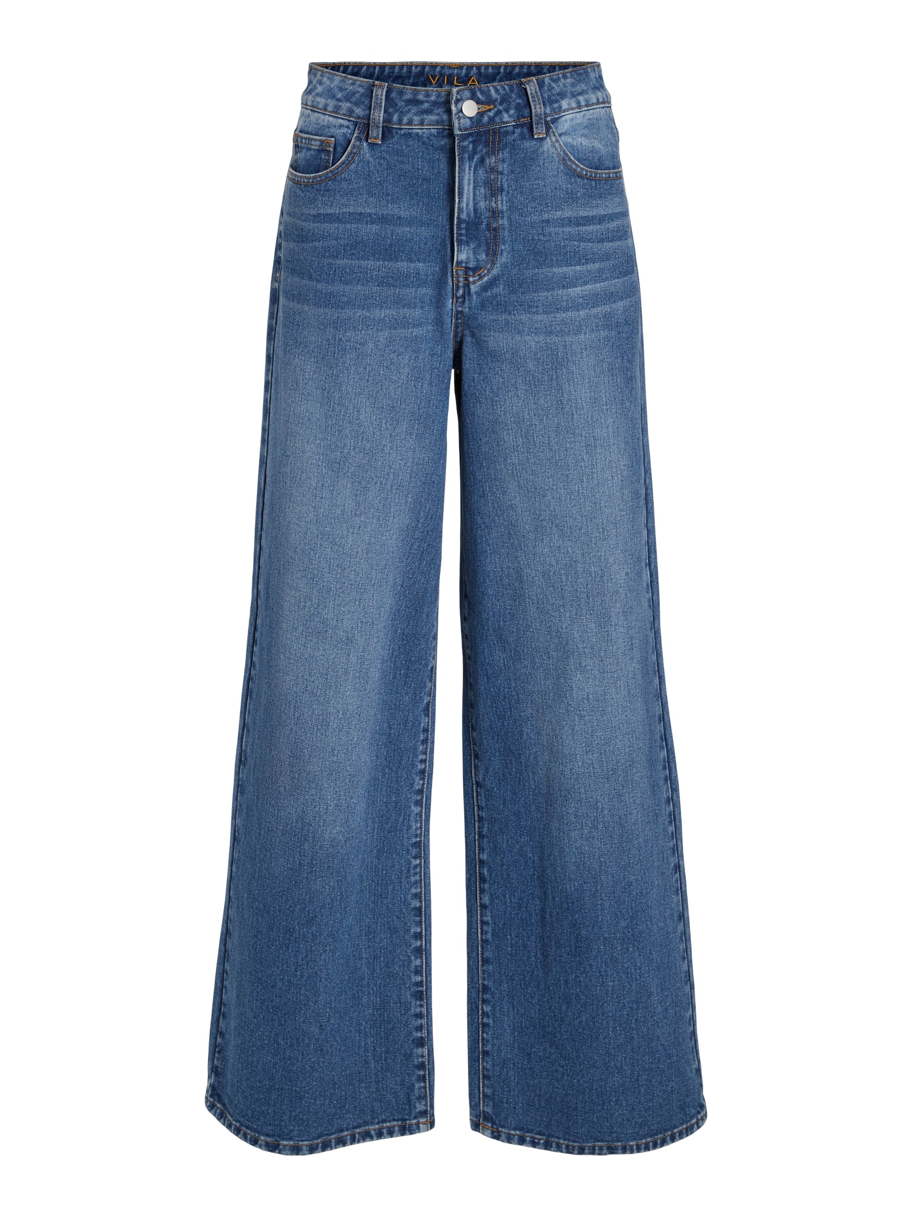 Vila  Vimalou wide leg jeans - Medium blue denim