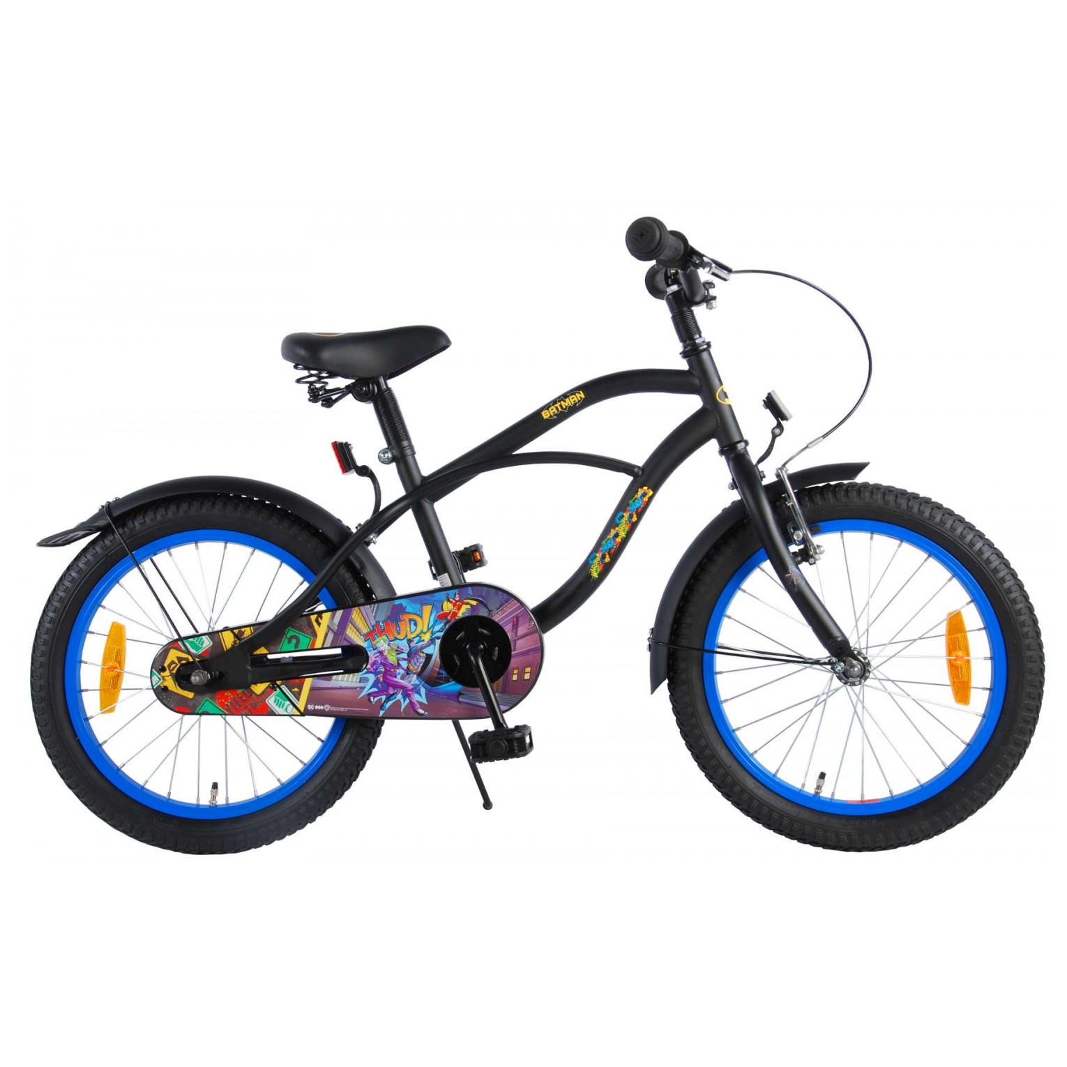 Batman Fiets - 18 inch - Zwart
