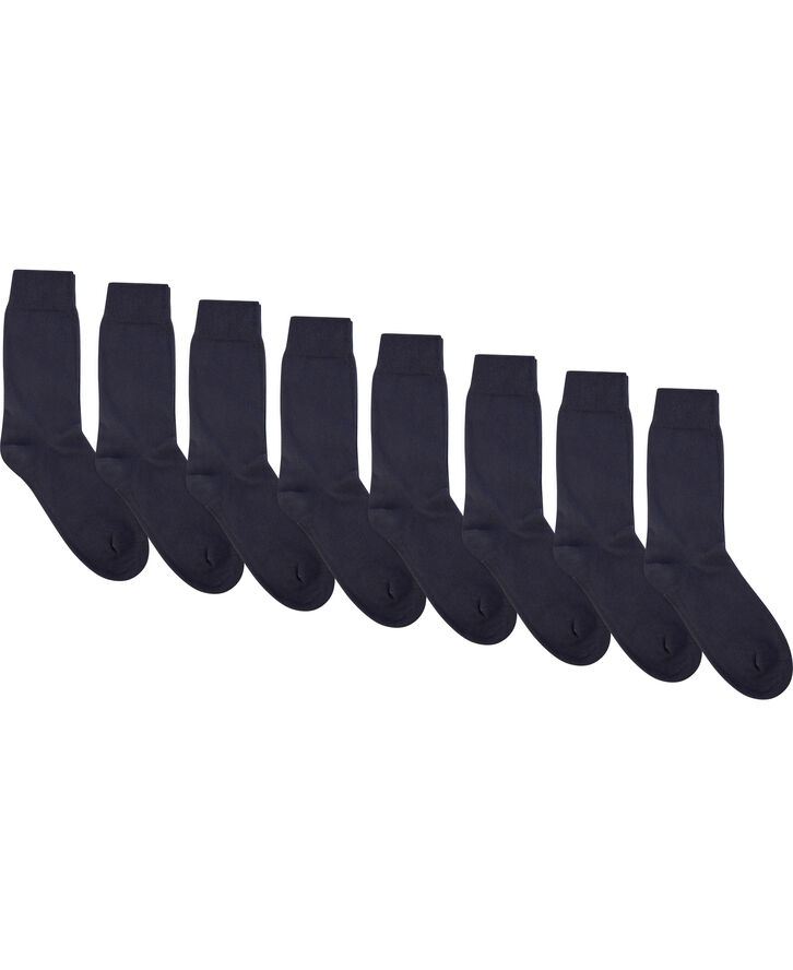 Magasin du Nord Collection Mens plain sock - 8 pk navy Navy
