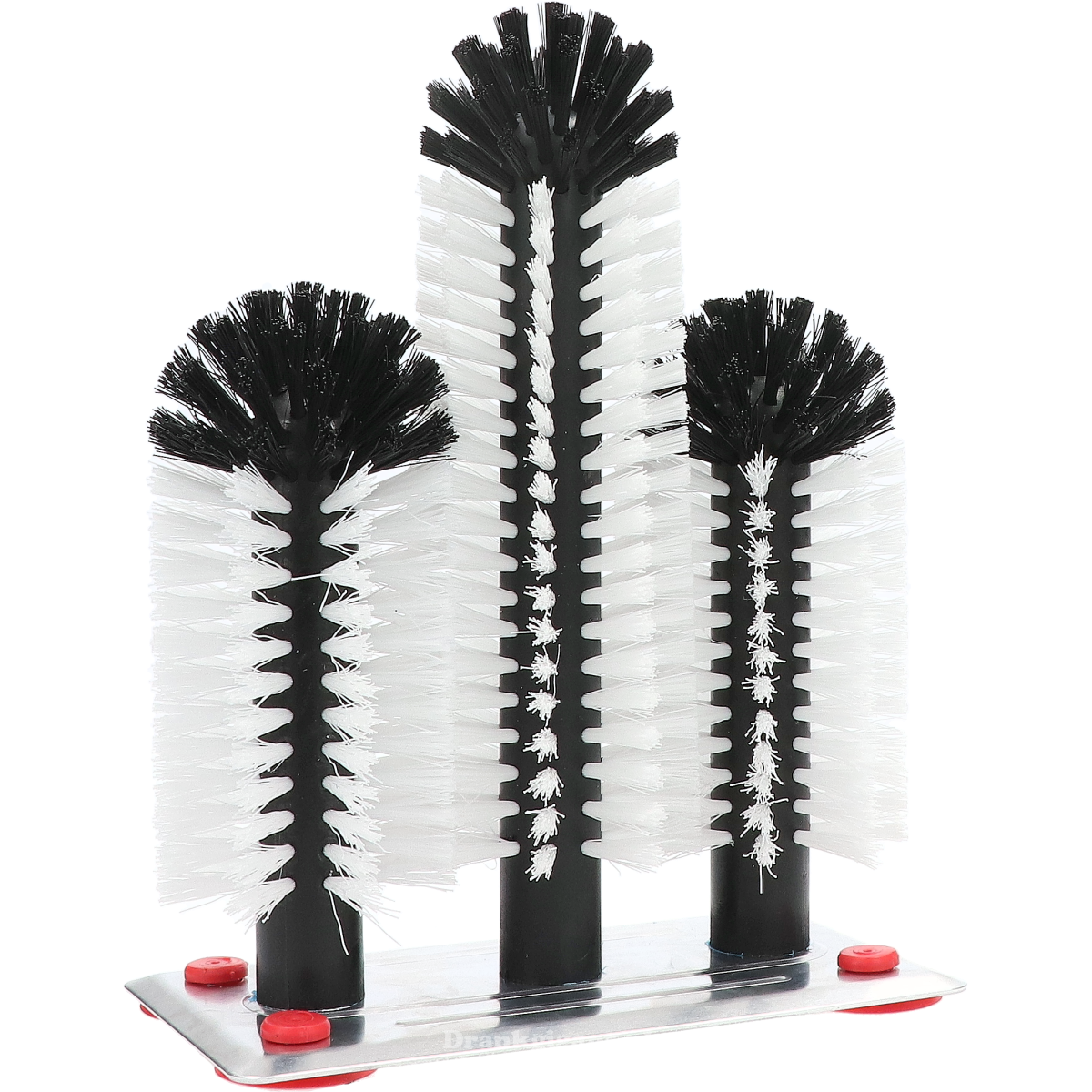 Spoelborstel Alu laag+hoog+laag 18/25cm
