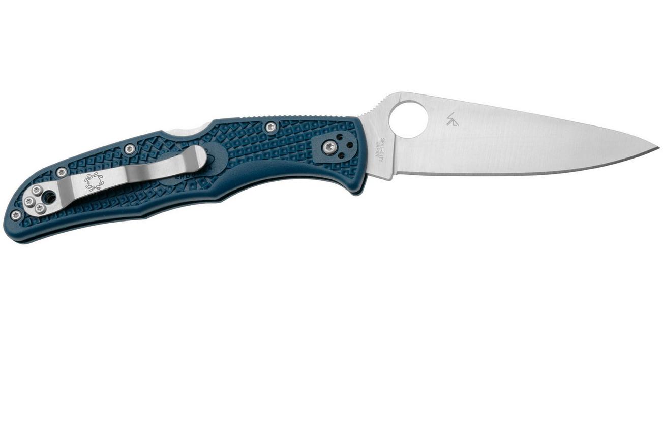 Spyderco Endura 4 CPM SPY27 C10PCBL Cobalt Blue FRN zakmes