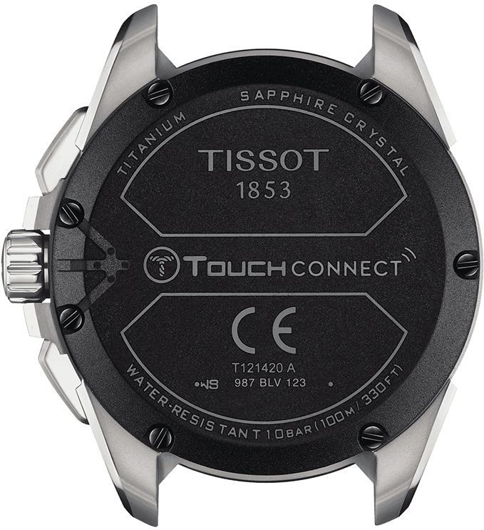 Tissot - T-Touch Connect Solar - Horloge - Zwart - Zonne-energie