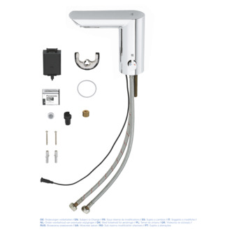 GROHE wastafelkraan Bau Cosmopolitan met infrarood sensor Chroom 13cm