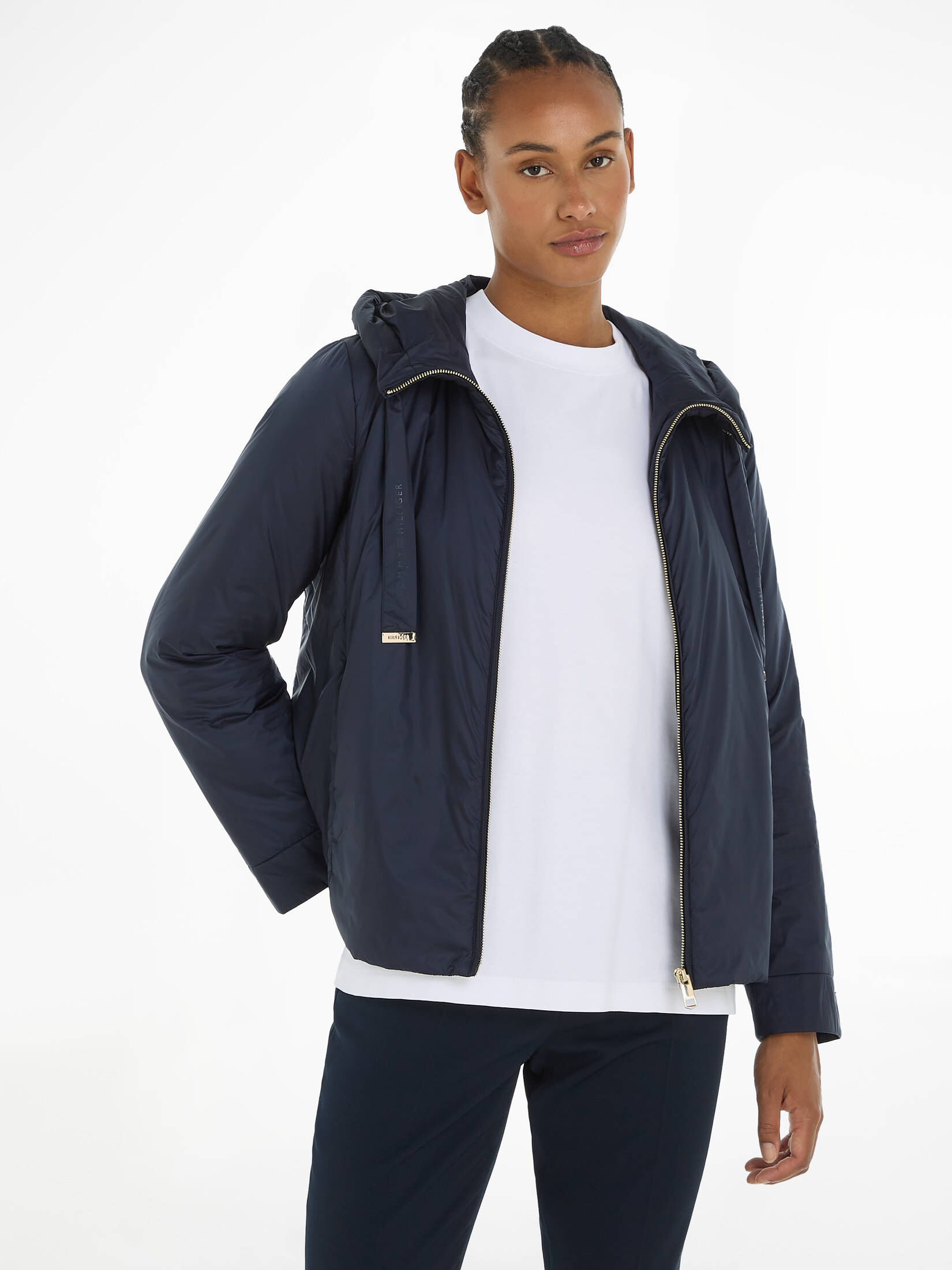 Tommy Hilfiger| Damen Jacke mit Kapuze CLEAN UL PADDED JACKET