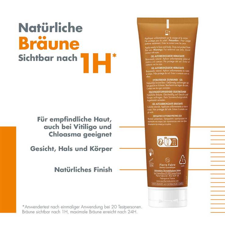 Avene Feuchtigkeitsspendender Selbstbräuner, 100 ml
