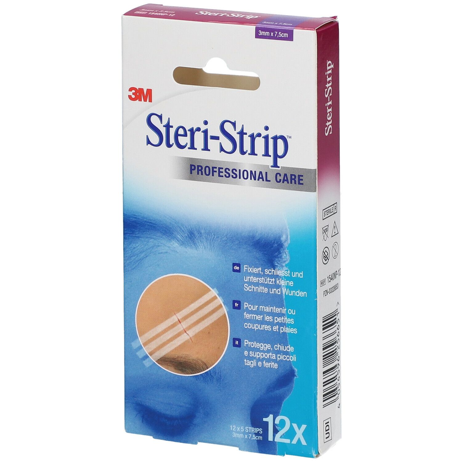 Steri Strip steril 3 mm x 75 mm 1540np