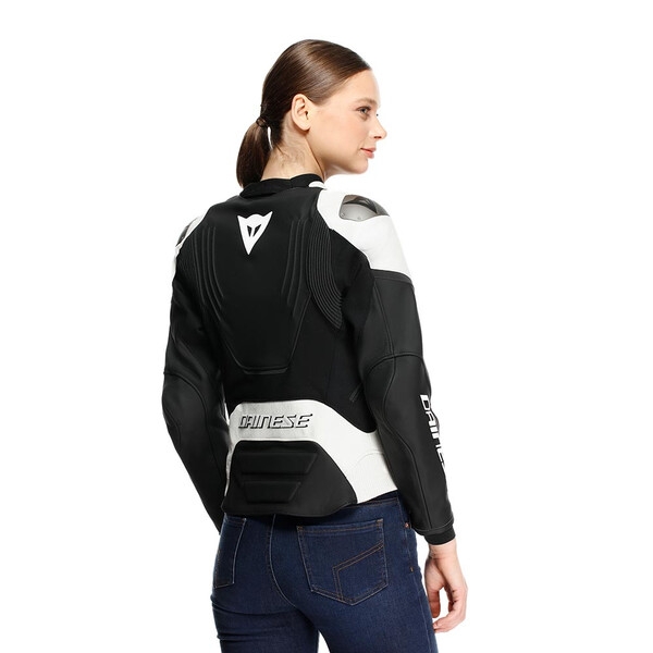 Dainese - Blouson femme Racing 5 Woman Noir / Blanc