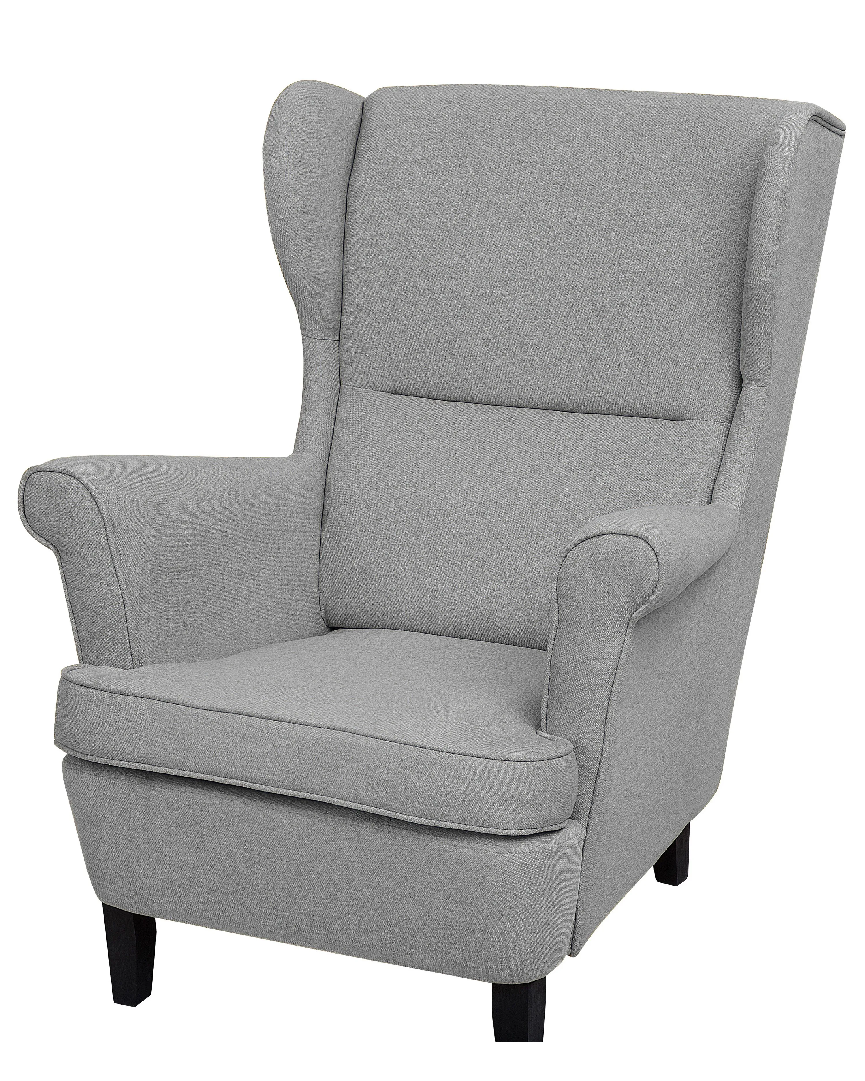Oorfauteuil ABSON Stof Grijs
