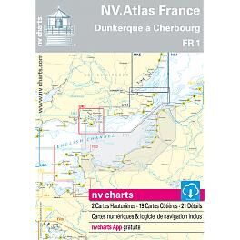 NV CHARTS - FR1 DUNKERQUE A CHERBOURG