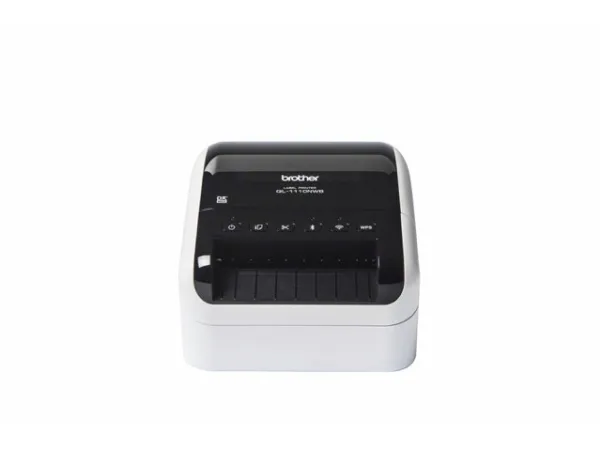 Brother QL-1110NWB - Etiketprinter - direkte termisk - Rulle (10,36 cm) - 300 x 300 dpi - op til 110 mm/sek. - USB 2.0, Bluetooth 2.1 EDR - skærer
