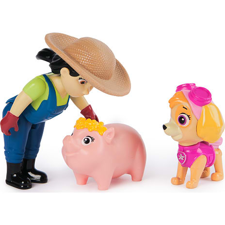 Paw Patrol figure - Farmer Yumi og Skye