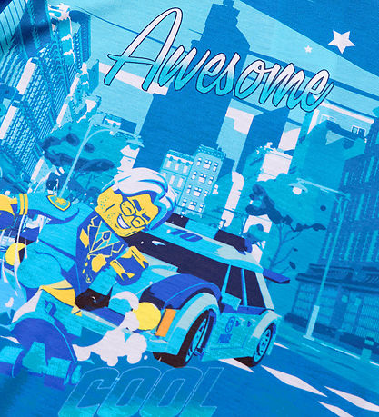 LEGO? City T-shirt - LWTano 124 - Blå m. Print