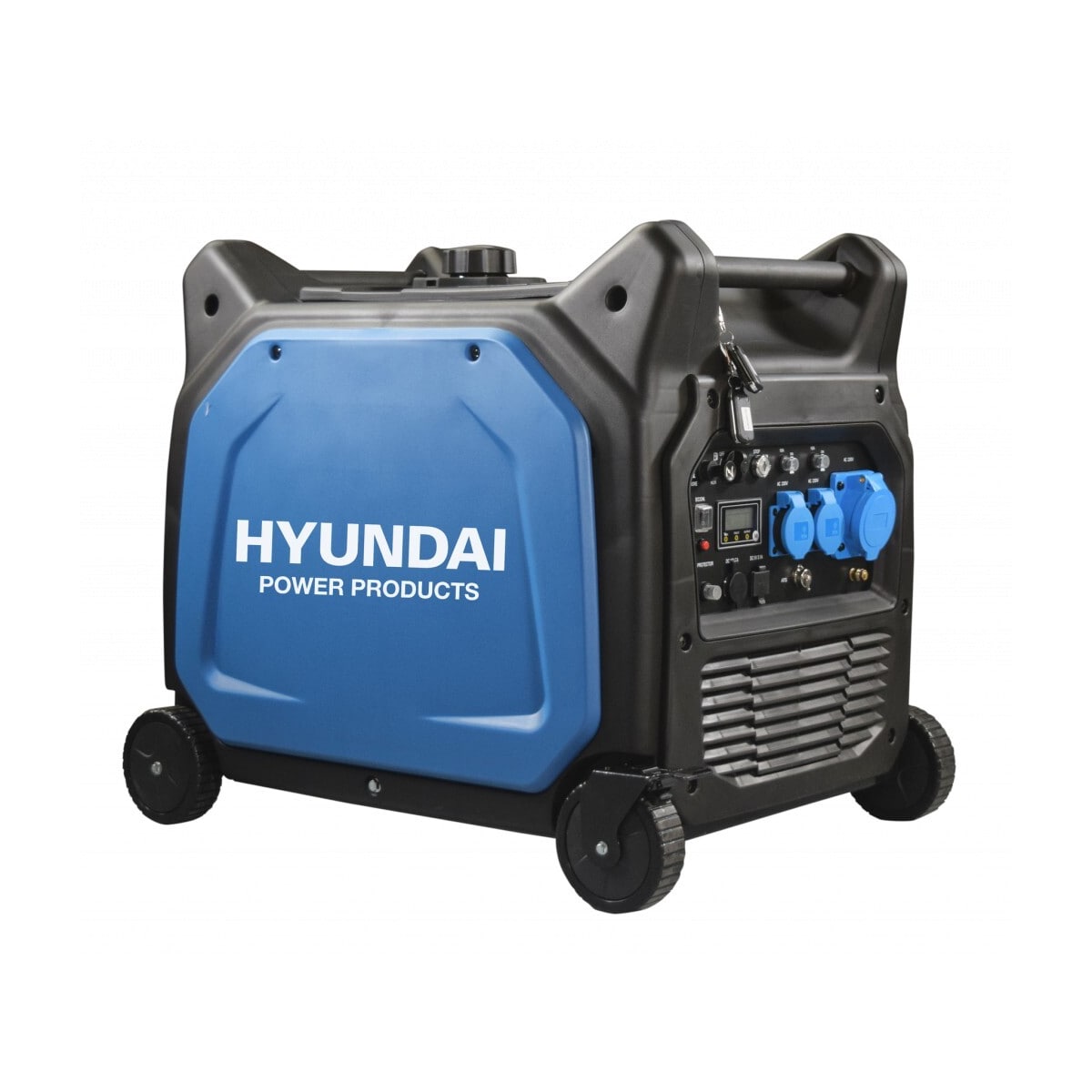 HYUNDAI HY6500SEi Inverter Aggregat 6500W - Elektrisk Start - Fjernkontroll - ATS