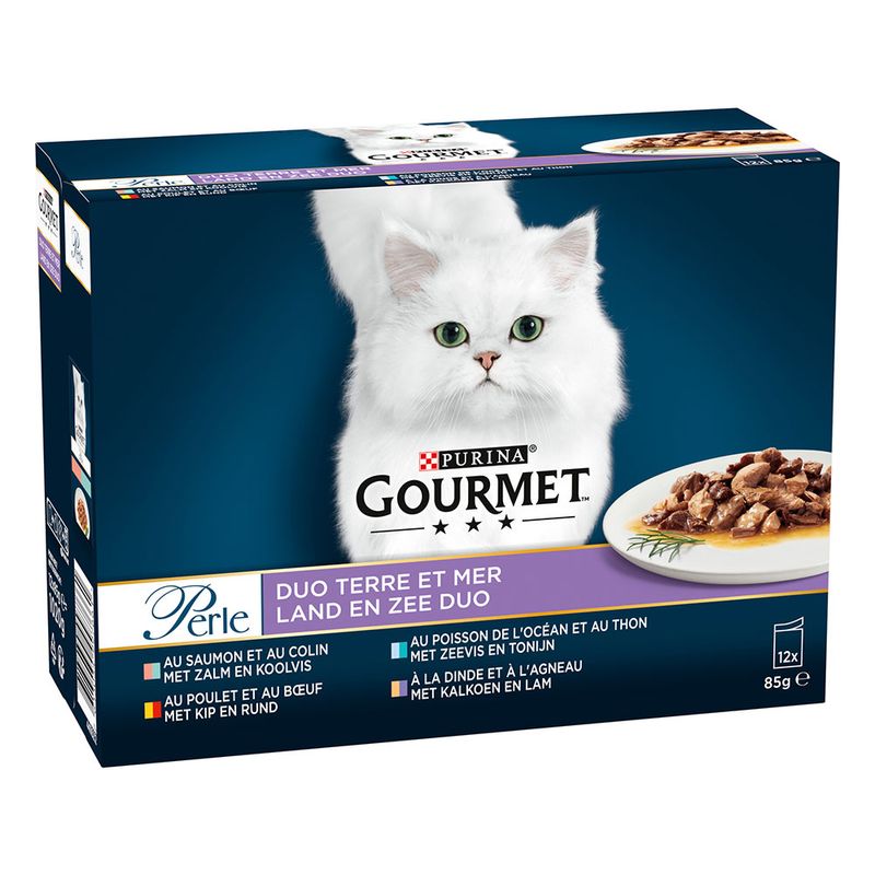Lot mixte Gourmet Perle 12 x 85 g