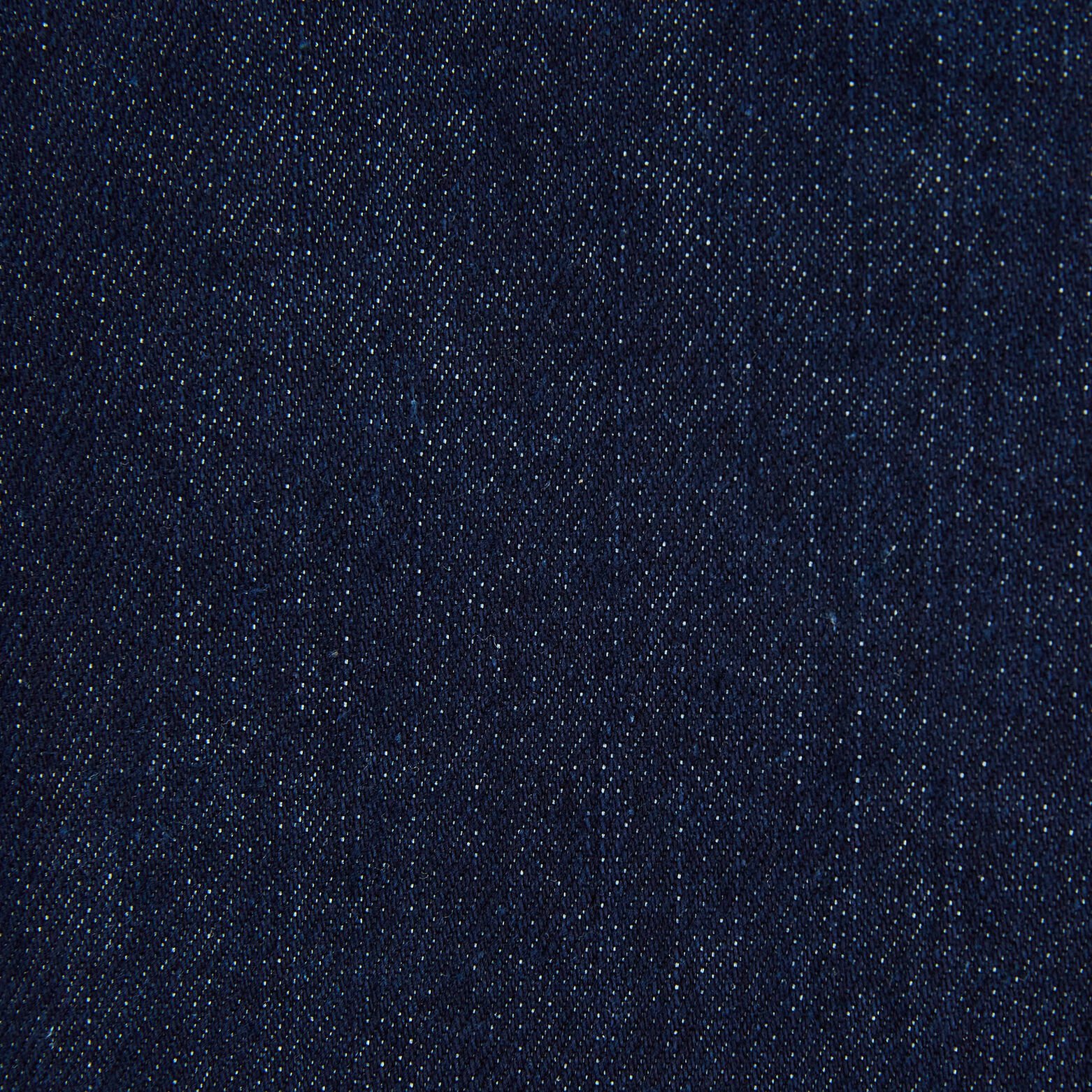 Jean slim en coton et polyester recyclés Bleu