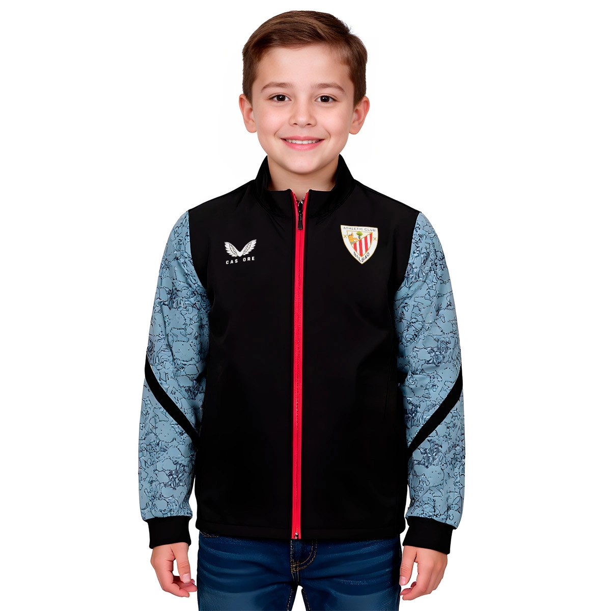 Casaco Castore Athletic Club Bilbao Pre-Match 2025-2026 Criança