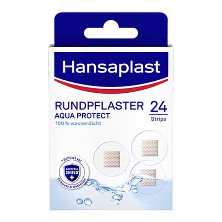 Hansaplast Aqua Protect Rundpflaster, 24 St