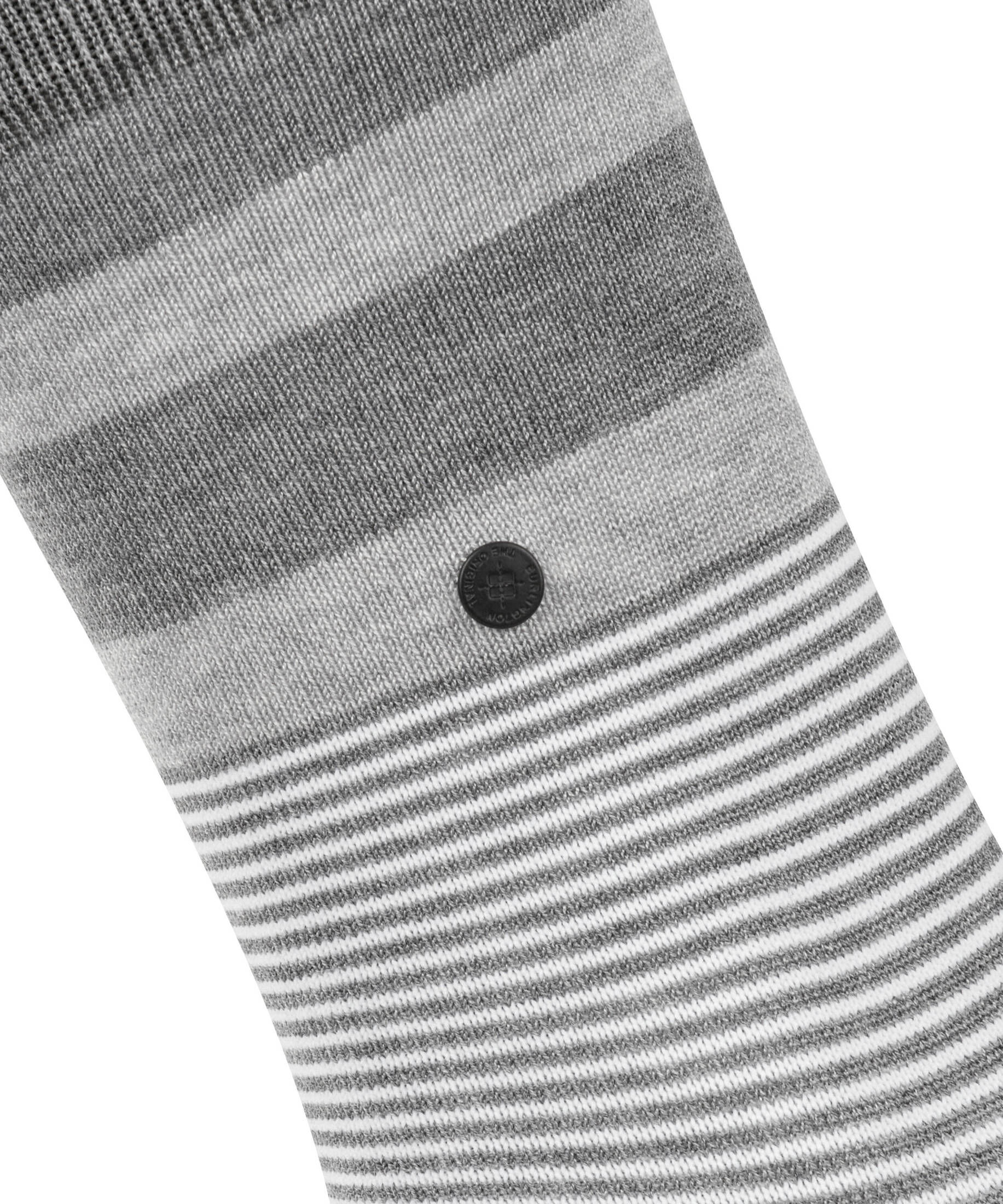 Burlington| Damen Socken Black Stripe