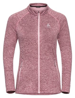 Polaire Thermique Zippé Odlo Fli Rose Femme