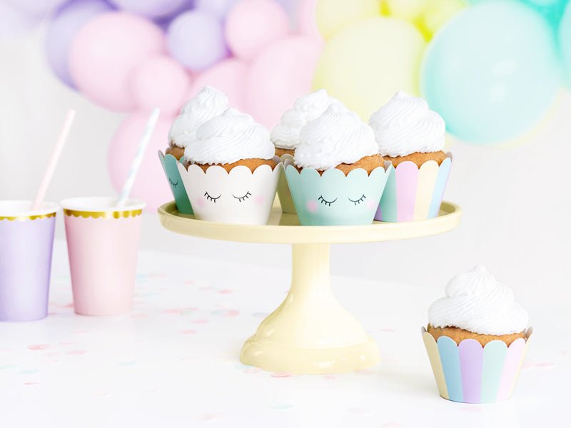 Unicorn Cupcake Vormpjes 6st