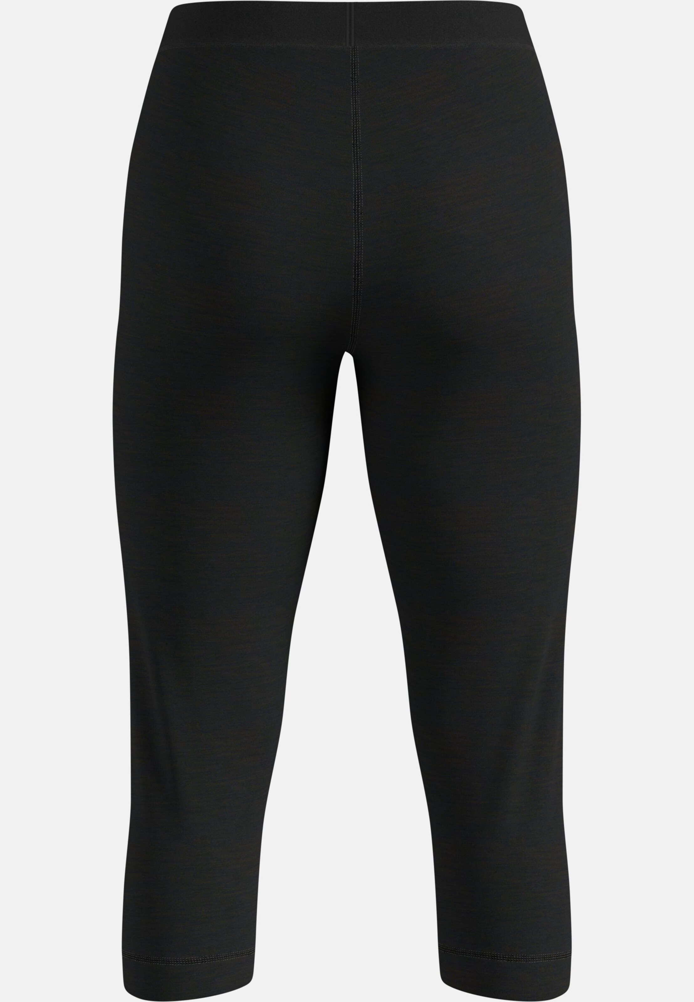 Natural Merino 200 Base Layer 3/4 Tights in black