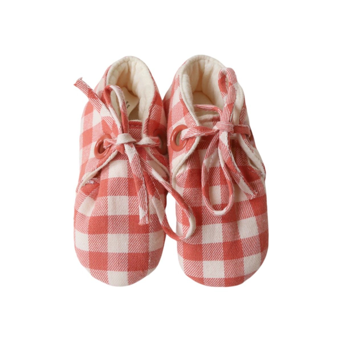Chaussons vichy - La petite poule rousse Jolie saison