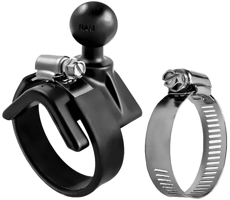 RAM Mounts Ram Strap Hose Clamp Ball Base 1