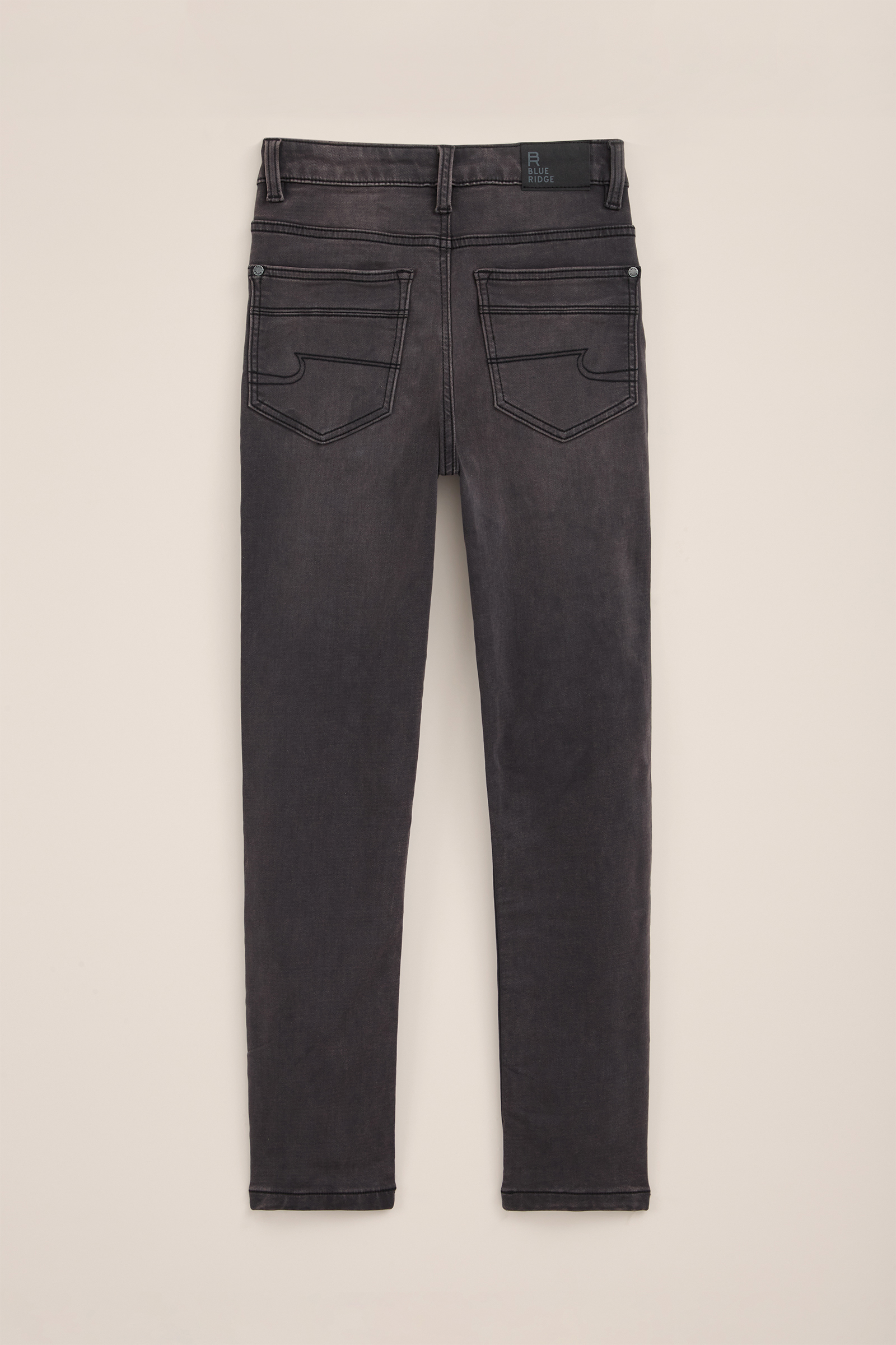 Jongens regular fit jeans van jog denim Blue Ridge Donkergrijs