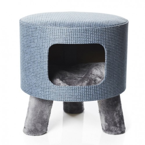Arranhador duplo para gatos Kattens No.1 Hue Bii, azul