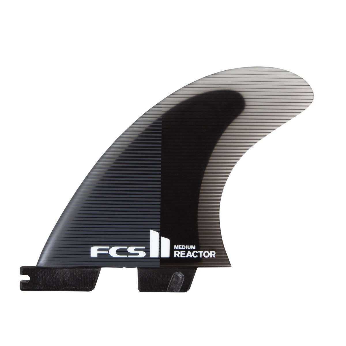 FCS FCS II Reactor PC Charcoal/Black - Large Thruster