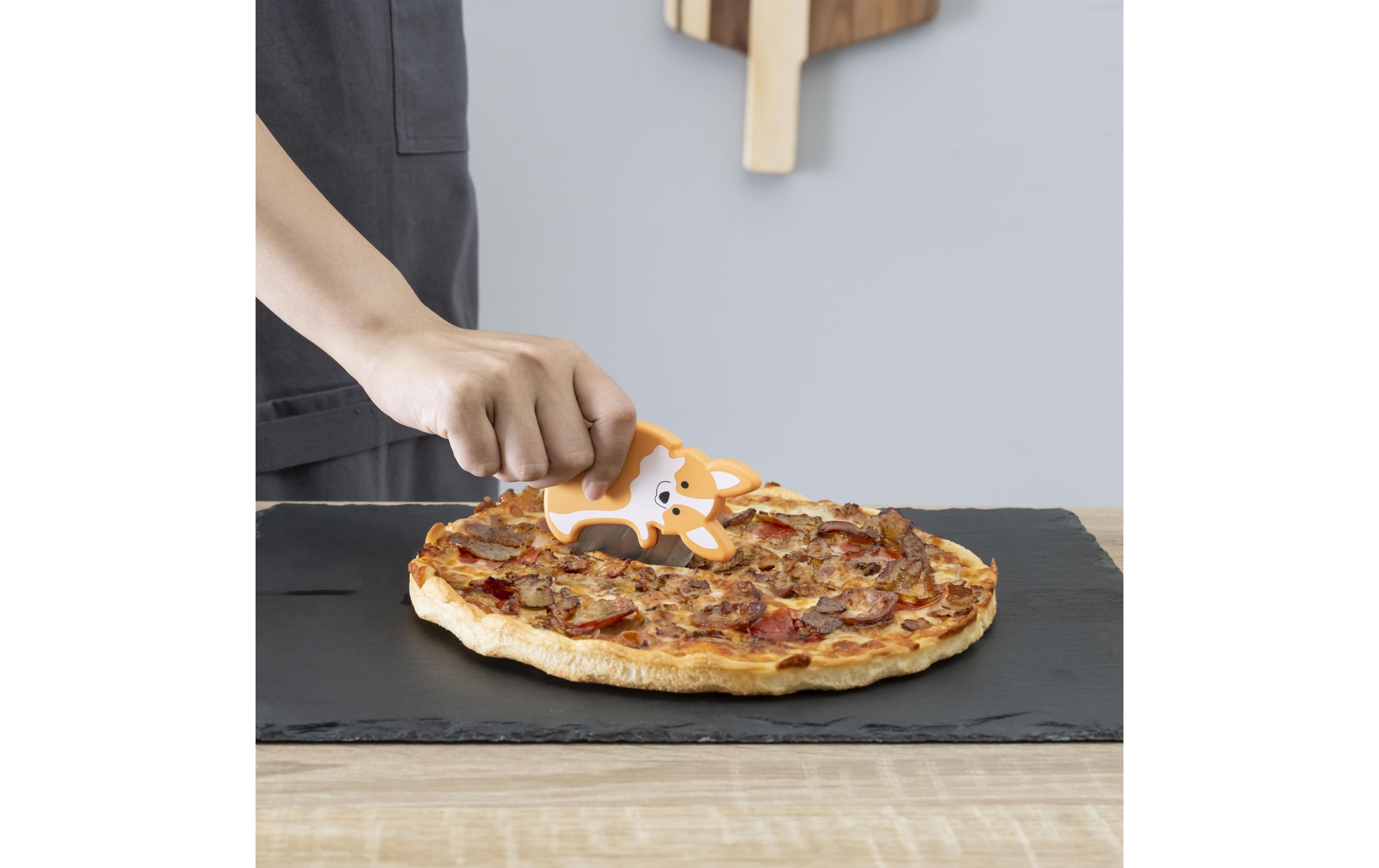 Pizzaschneider Corgi Lovers Orange/WeissPizzaschneider