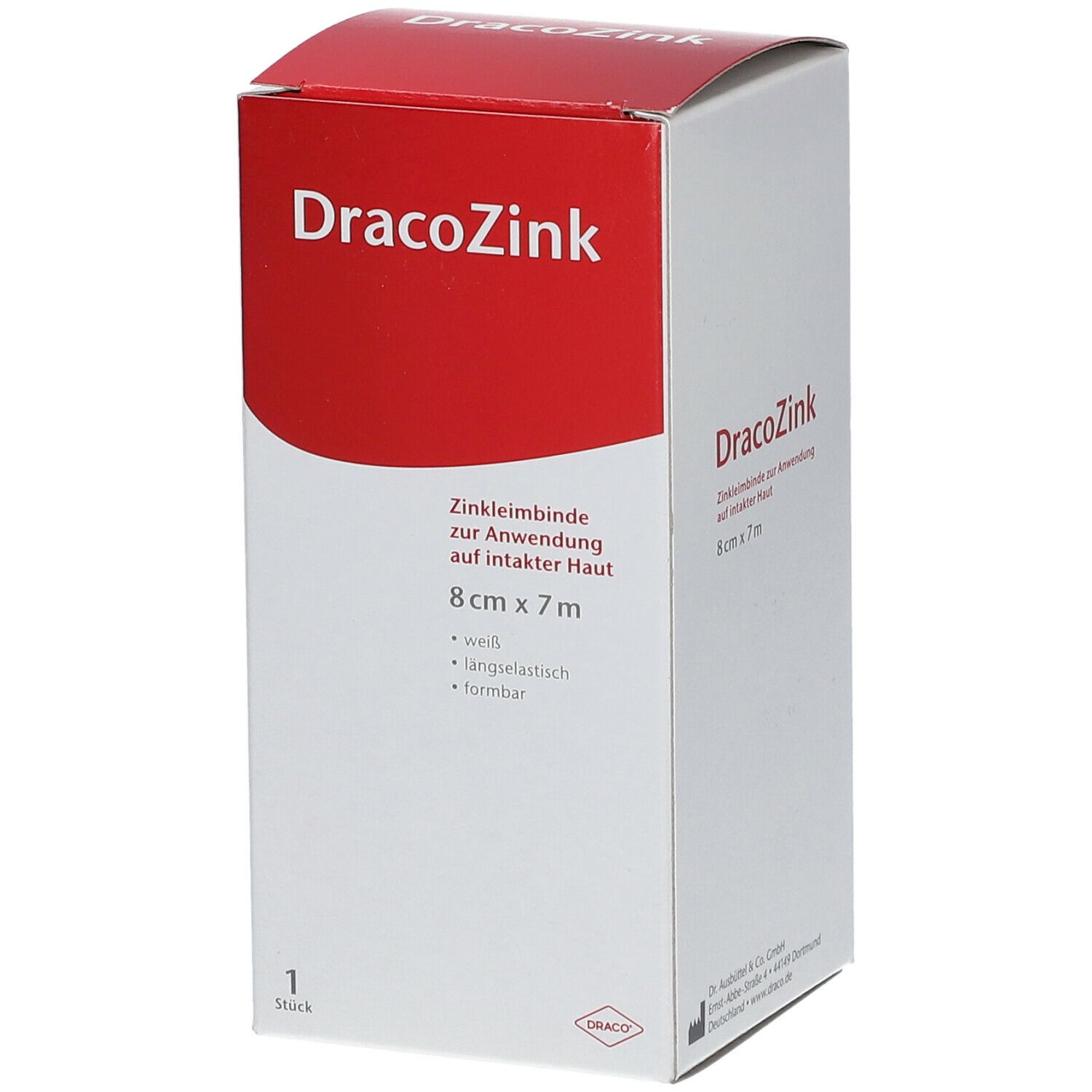 DracoZink Zinkleimbinde 8 cm x 7 m