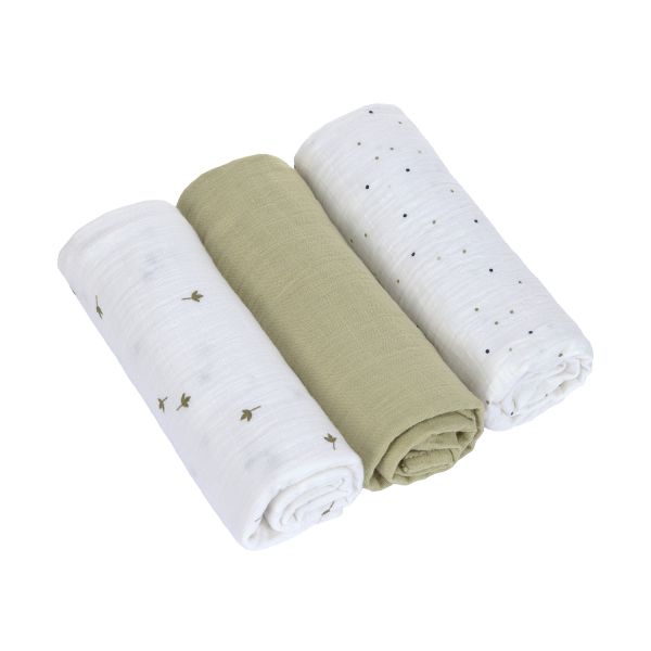 Lassig Multidoek Swaddle & Burp L