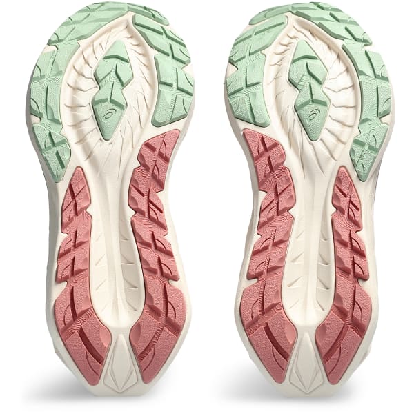 Chaussure running ASICS NOVABLAST 4 TR W NATURE BATHING/ROSE ROUGE